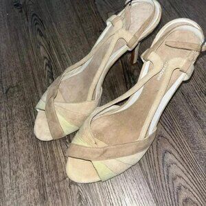 All leather size 8 heels